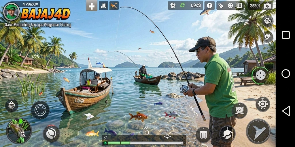 Tangkapan ikan yang menakjubkan dalam gameplay BAJAJ4D.