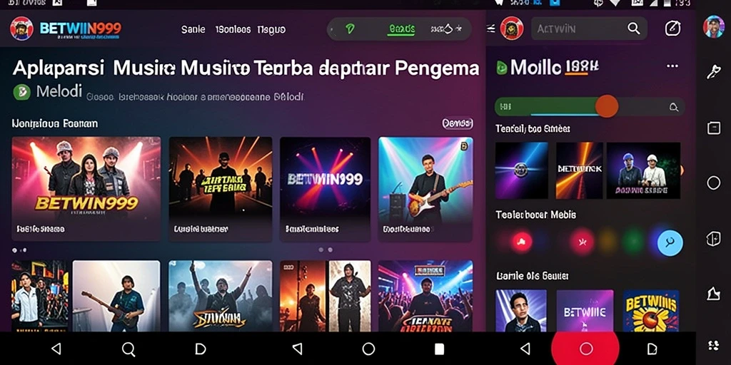 Tampilan gameplay <strong>BETWIN999</strong> yang menarik dengan berbagai pilihan lagu.