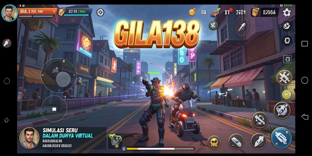Tampilan gameplay GILA138 yang menarik dan interaktif.