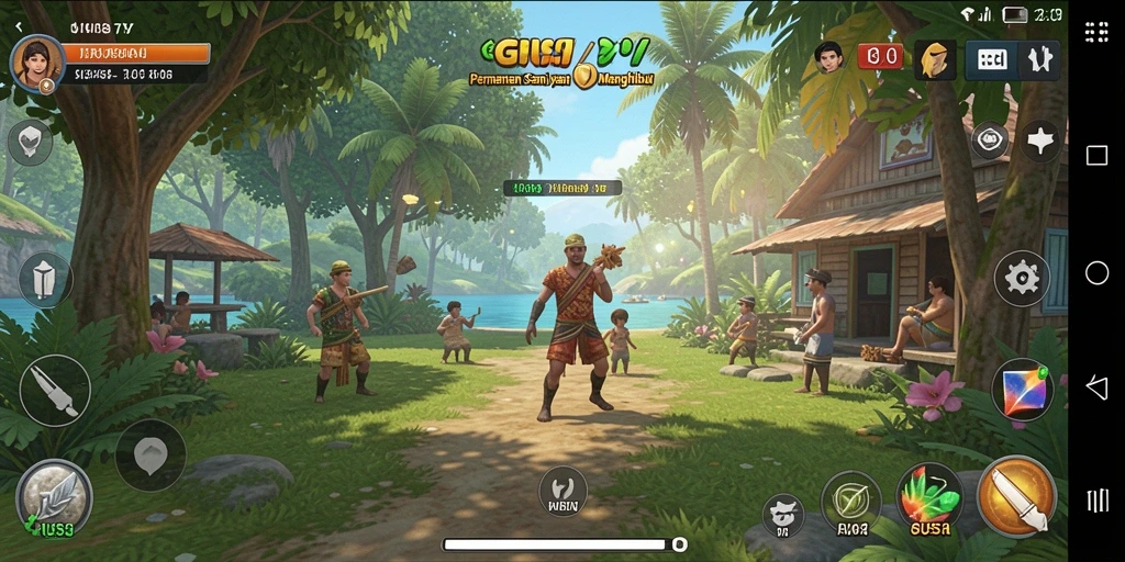 Tampilan gameplay GUS77 yang menghibur dan menarik.