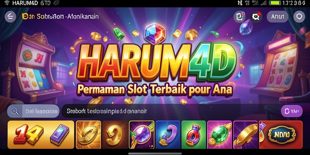 Gameplay seru HARUM4D dengan fitur slot yang menarik.