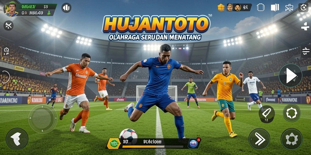 Tampilan menarik dari gameplay HUJANTOTO yang seru dan kompetitif.