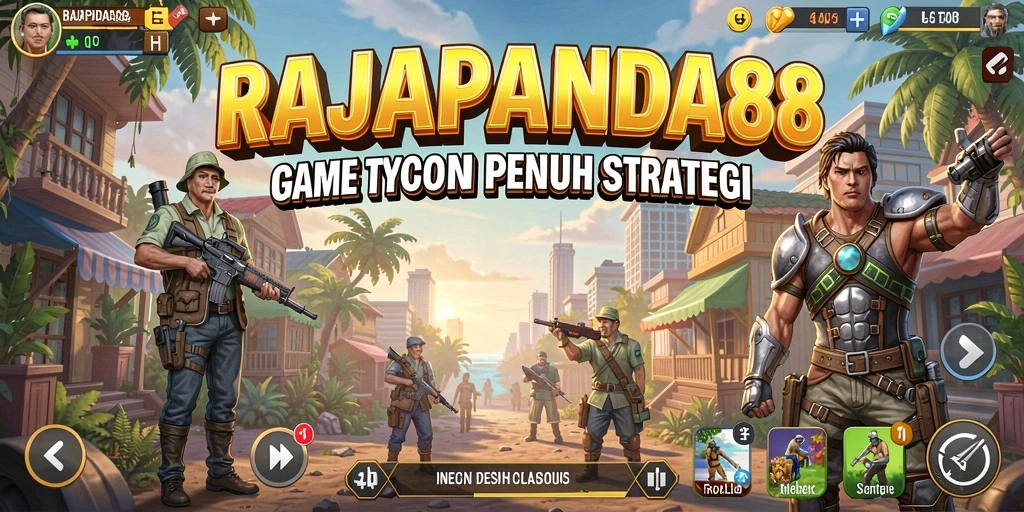Tampilan gameplay RAJAPANDA88 yang menarik dan menantang.