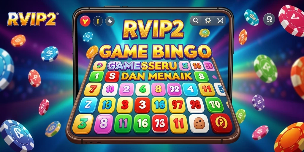 Screenshot gameplay RVIP2 menampilkan keseruan permainan Bingo.