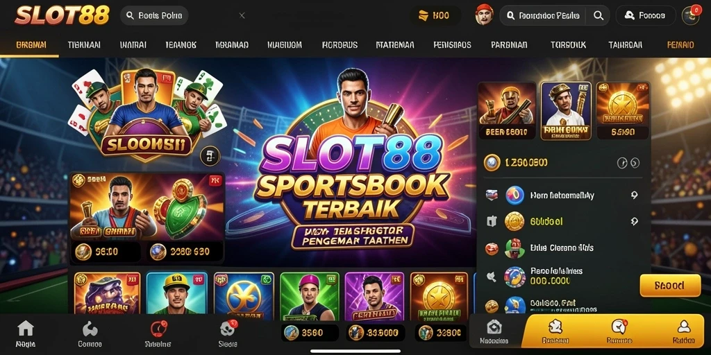 Gameplay SLOT88 menampilkan taruhan olahraga yang seru dan interaktif.