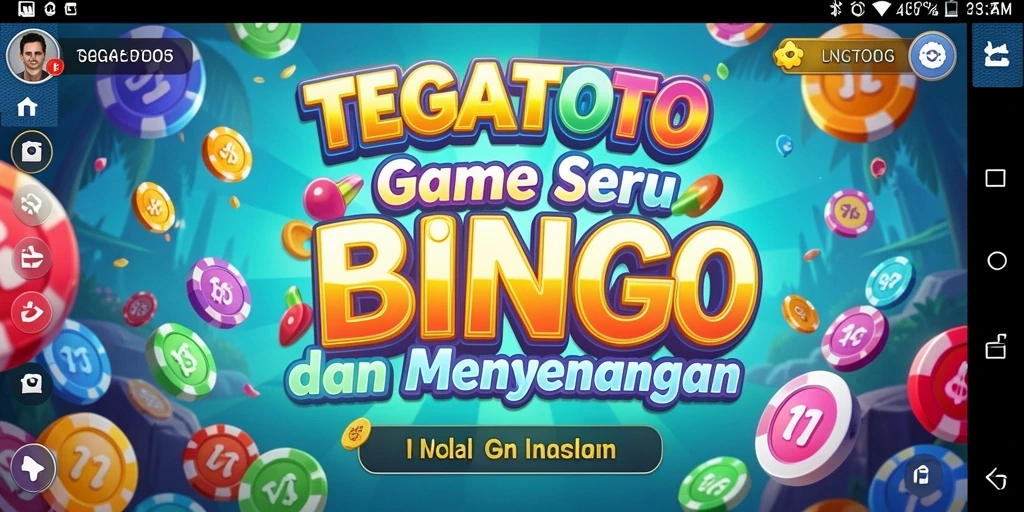 Tampilan menarik dari gameplay Bingo TEGALTOTO.